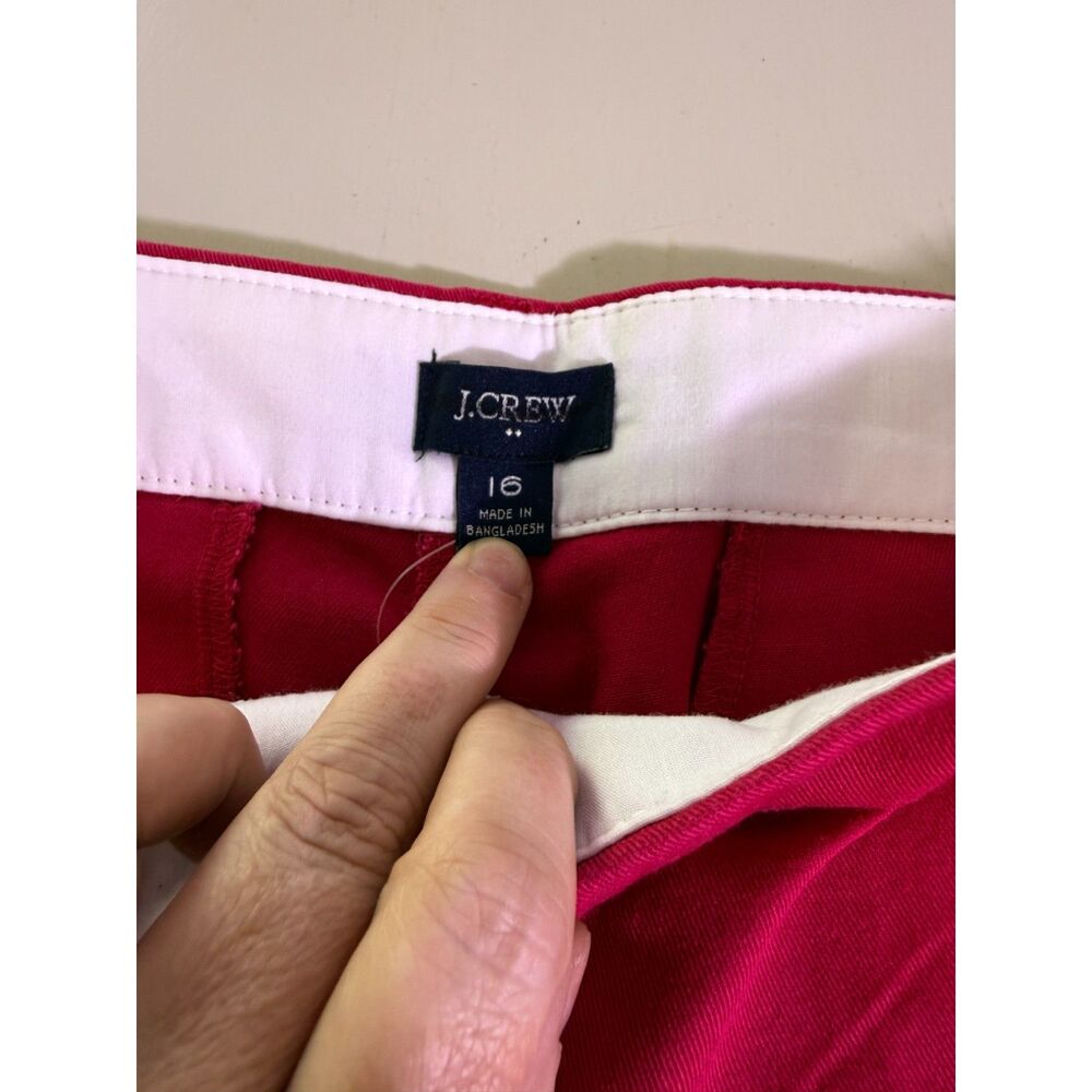 J. Crew 5" classic chino short NWT Size 16 - Picture 4 of 11